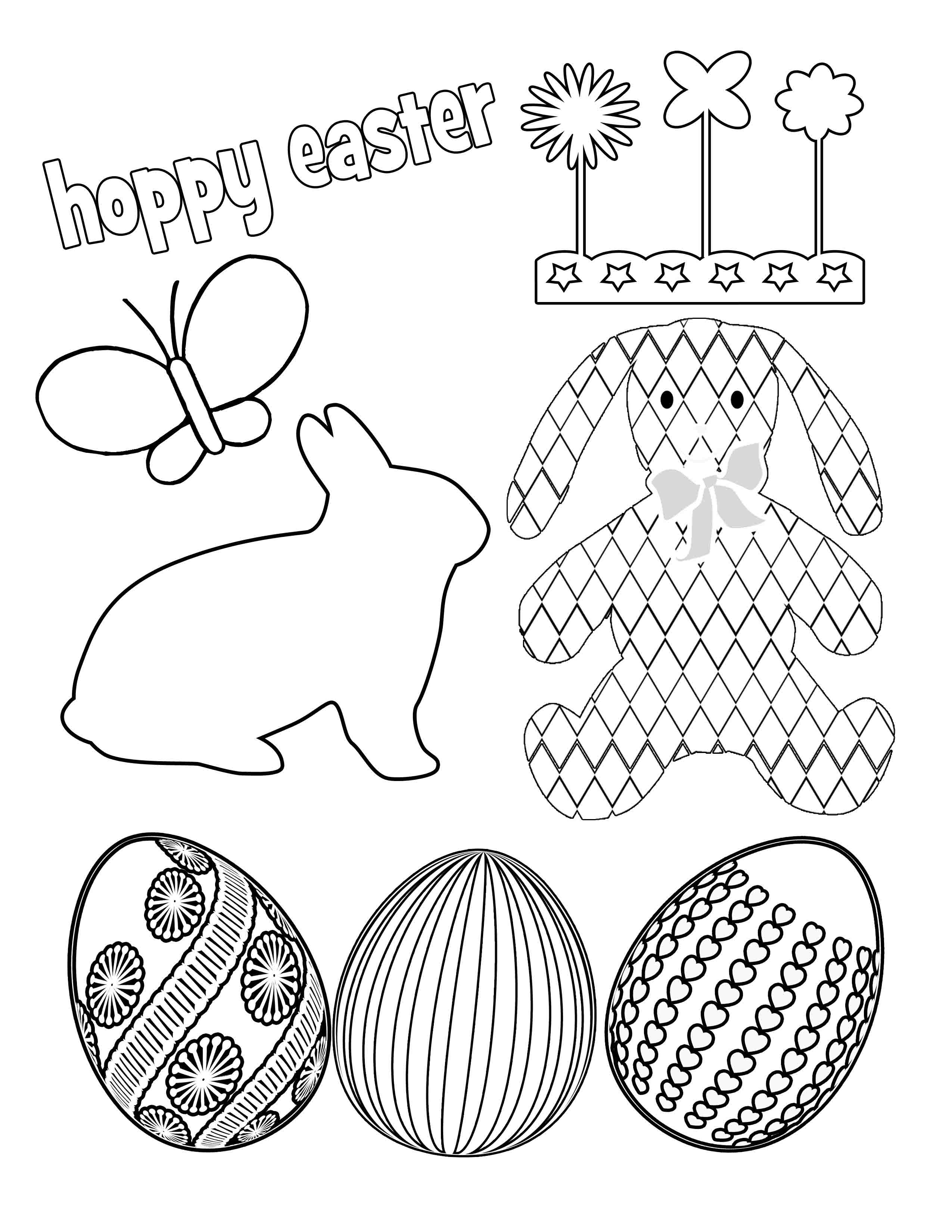 easter free coloring prints i1